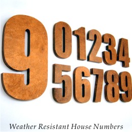 Weather Resistant House Numbers